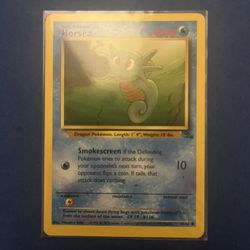 Horsea 49/62 Fossil Pokemon Card NM