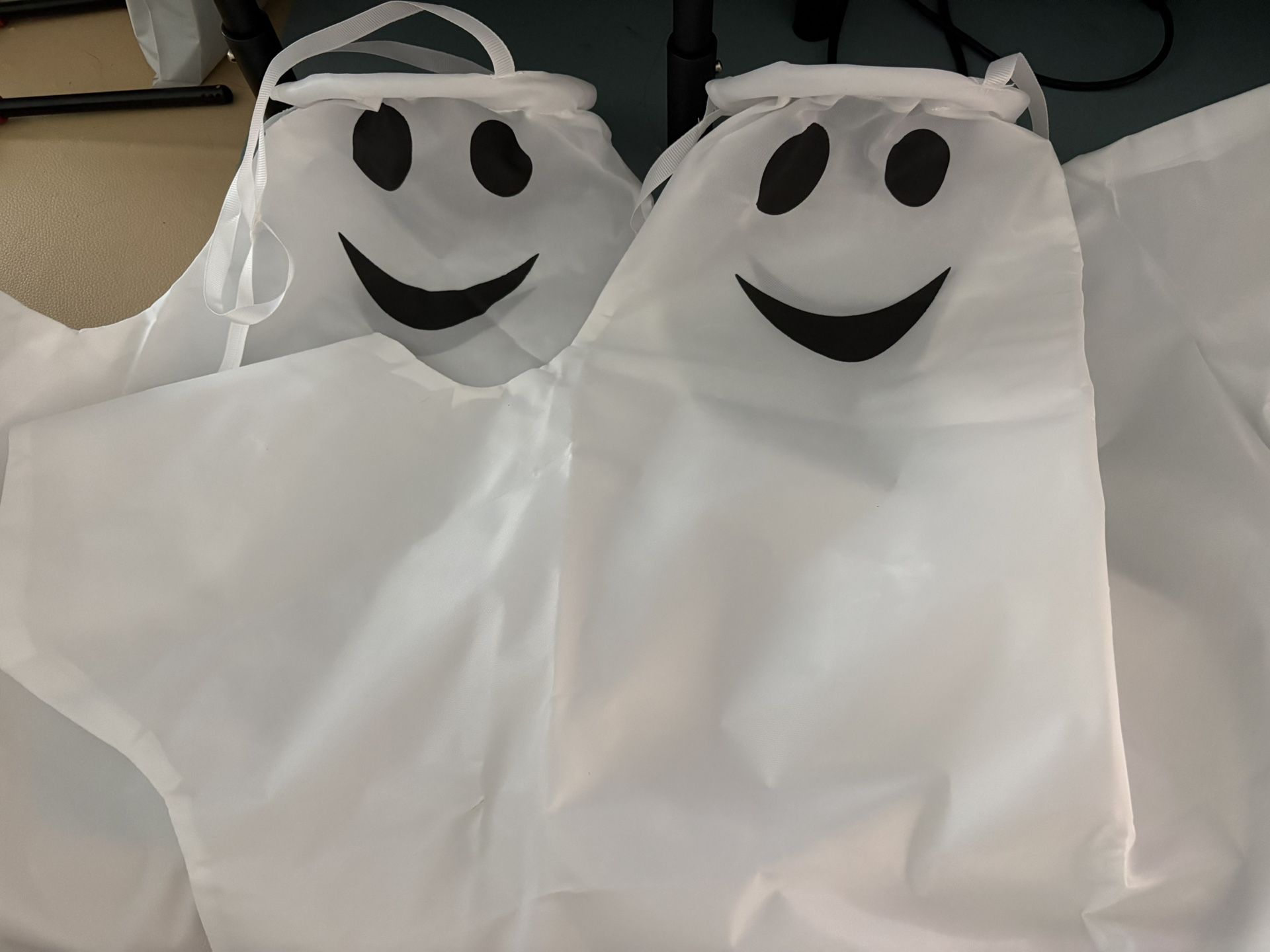 2 For 1 Ghost Windsock Yard Decor