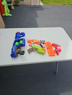 Nerf Gun Lot