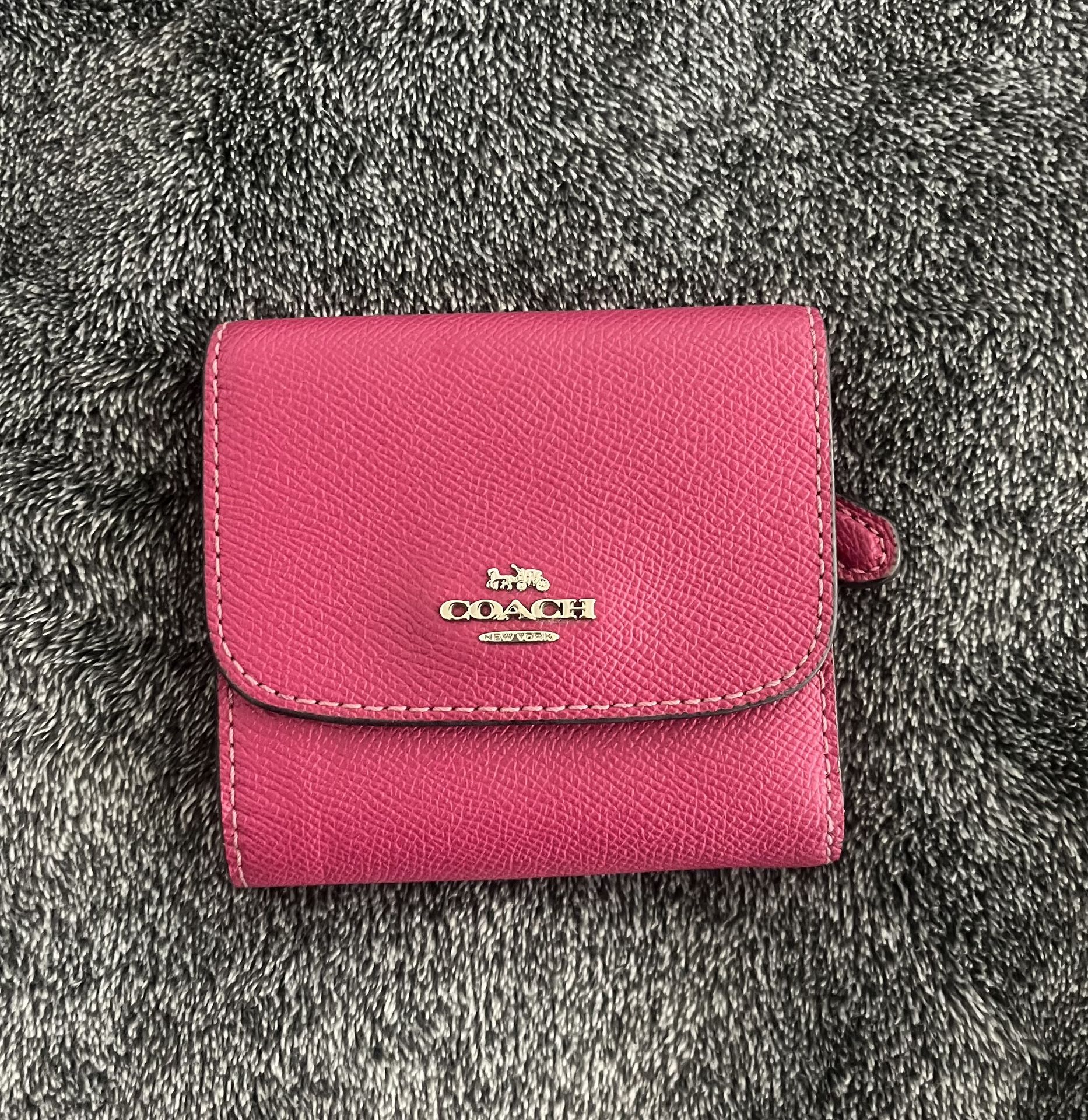 Pink Coach Wallet 