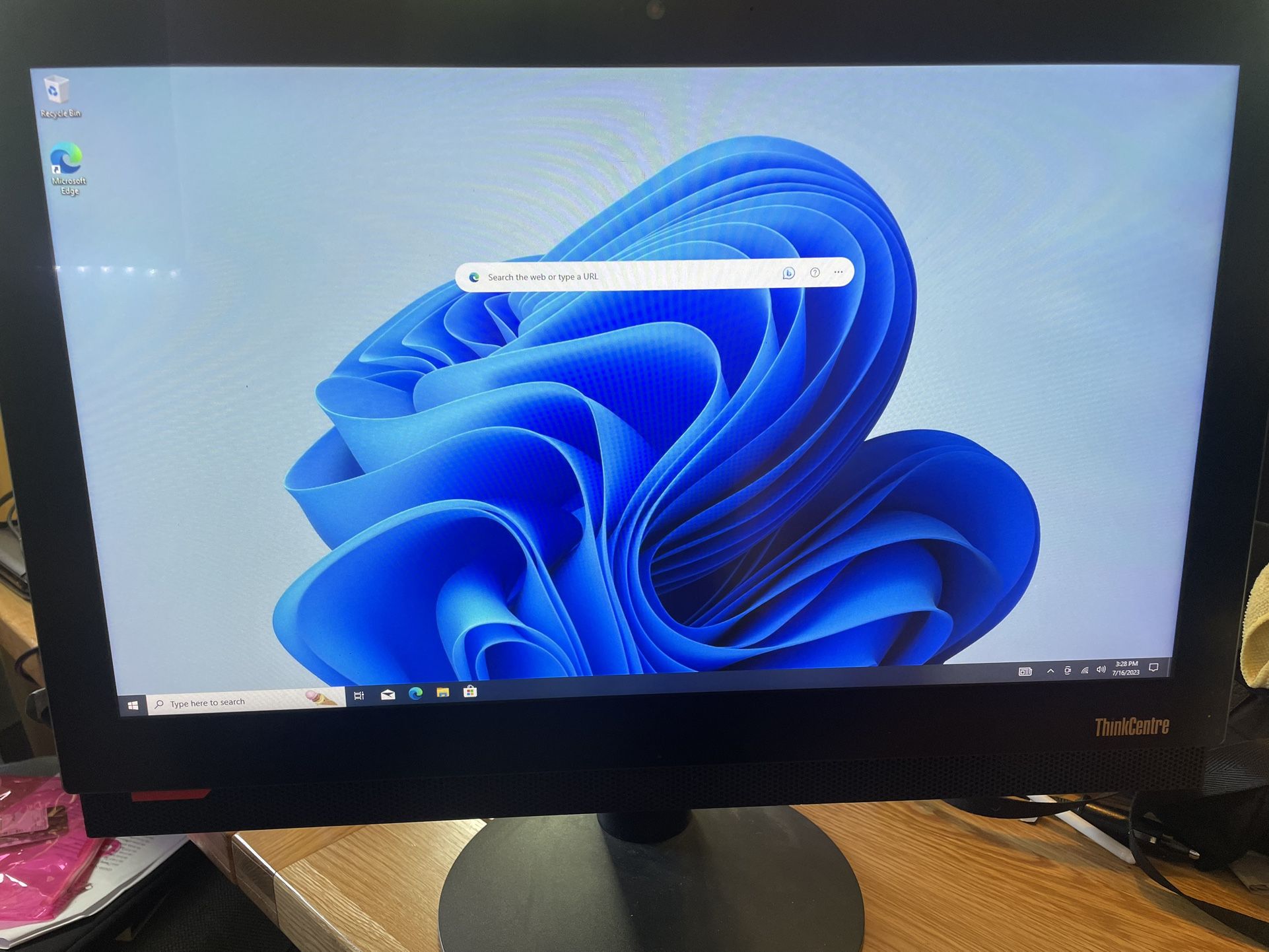 21" Lenovo All In One PC/monitor