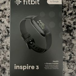 Fitbit inspire 3 Brand new Never Opened Perfect Condition 