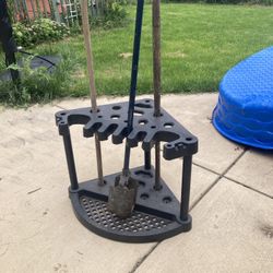 Compact Garden Tool Organizer