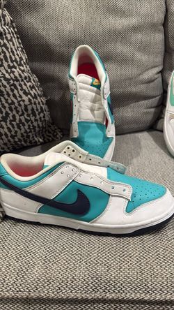 **Nike Dunk Low Retro 'Dusty Cactus' Thunder Blue White Shoes (HF4850 345)