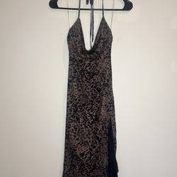 Leopard/Cheetah Print Dress