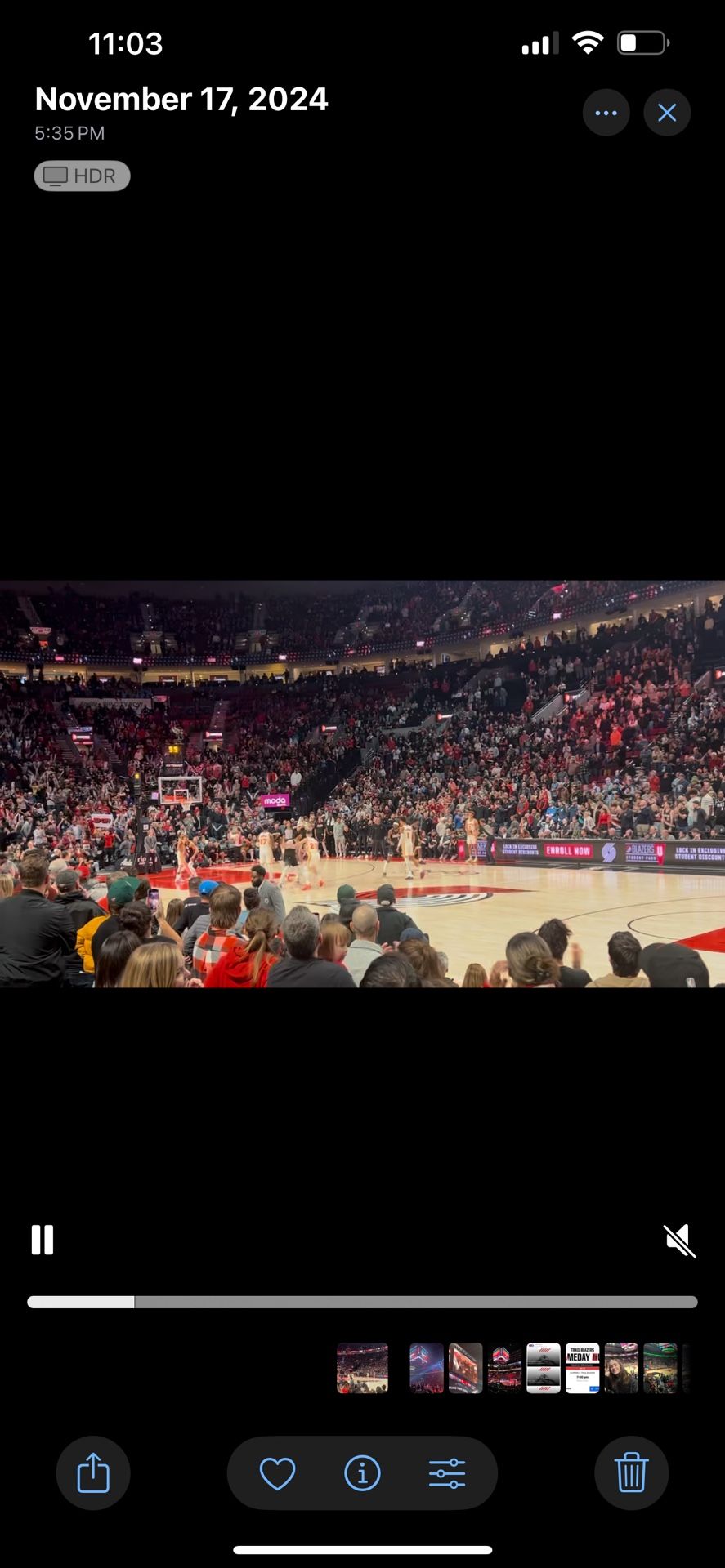 Blazers vs. Nets Tickets - Tonight (2 Tickets Rows From Court)