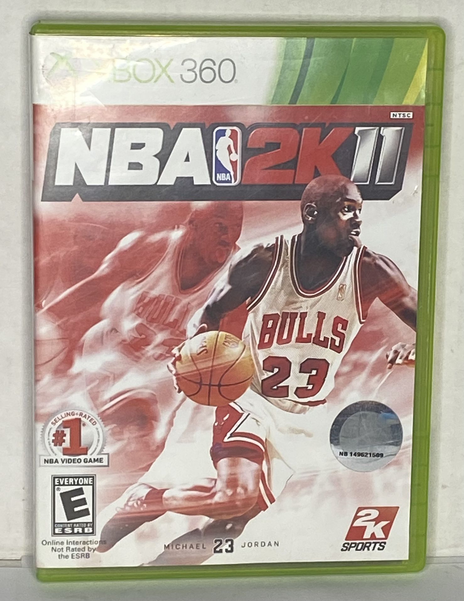 NBA 2K11 (Microsoft Xbox 360) Sports Game Complete CIB Michael Jordan MJ Bulls