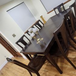 Table And 8 Chairs 