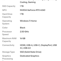 Cyberlink gaming computer