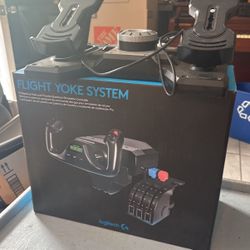Game - Flight Yoke & Rudder Pedals 