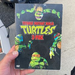 TEENAGE MUTANT NINJA TURTLE DVDs