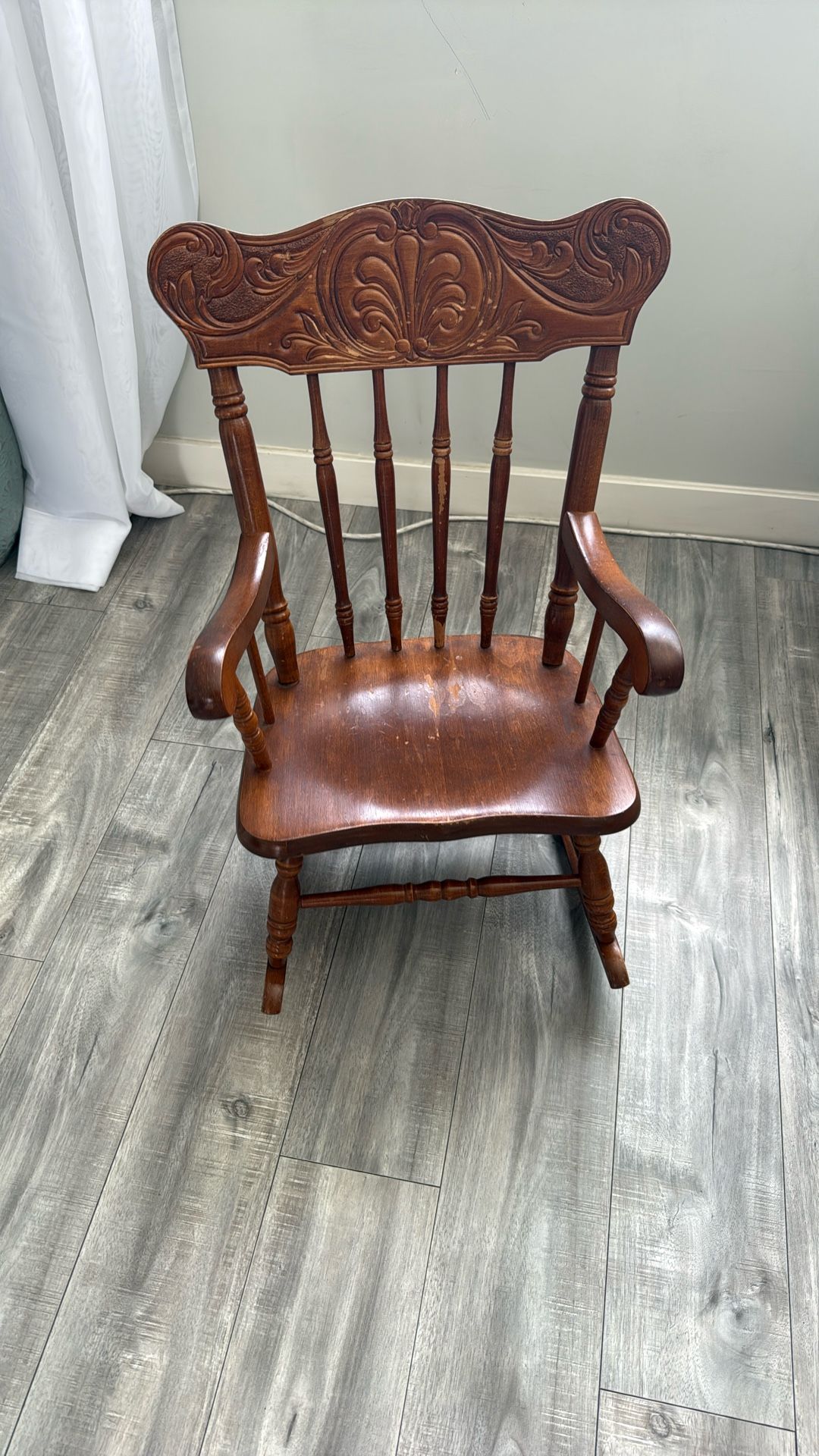 Children’s Wood Rocker
