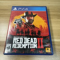 Red Dead Redemption 2 PS4