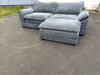 3 Piece Modular Sectional Couch Cloud Style Couch