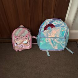 2 Brand New Girls Backpacks