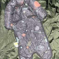 Infant “head support” car seat insert