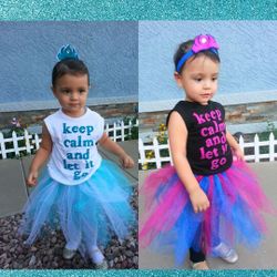 Frozen inspired tutus