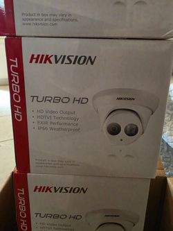 Hikvision Turbo HD Indoor/Outdoor Turret Camera NEW