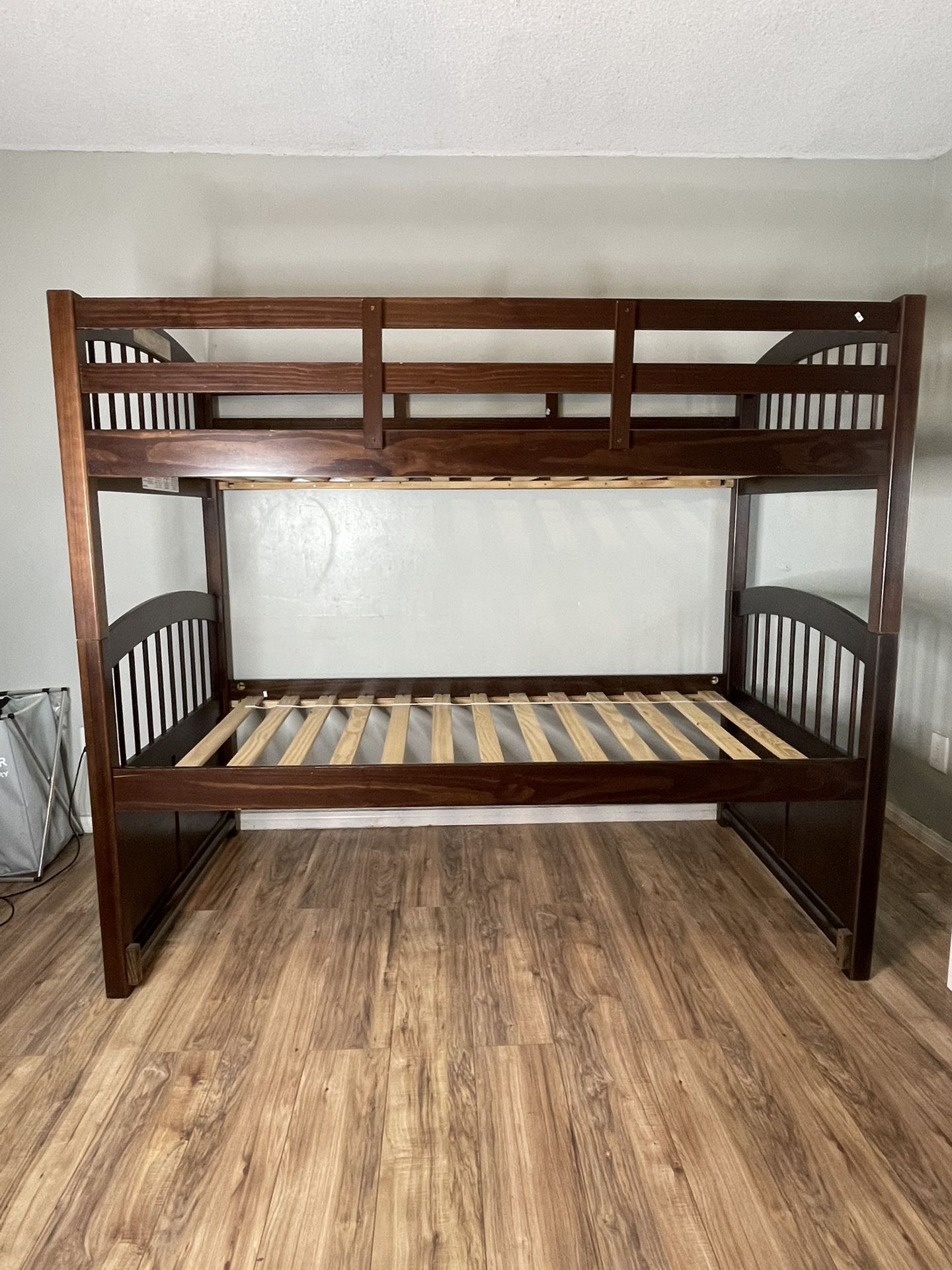 Twin-over-Twin Bunk Bed with Trundle