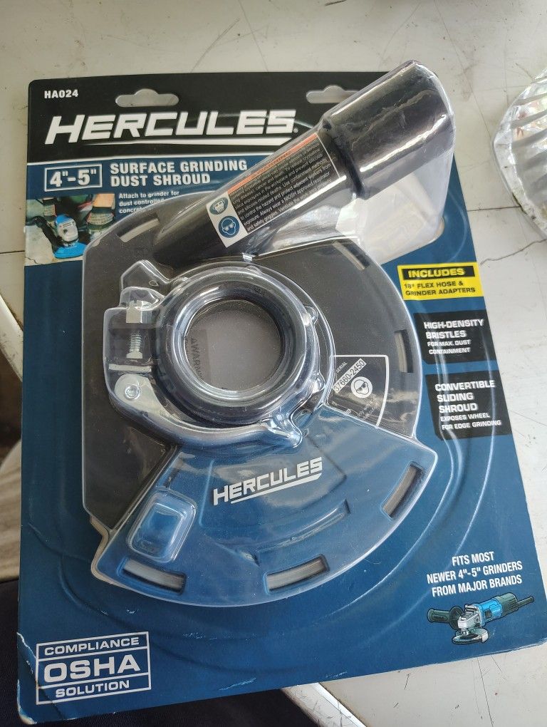 Hercules Four And Five Inch Dust Shroud