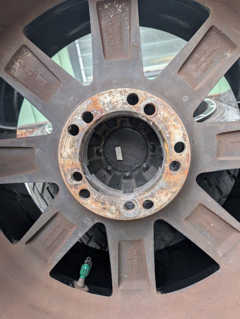 33x12.50 22R X14 Rims