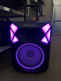 Party Speaker - Pioneer - Portable With Lights - Used/For Parts