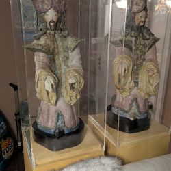 Mid Century Cordey Porcelain Emperors