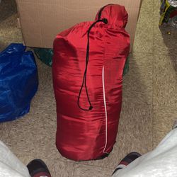 Red Sleeping Bag