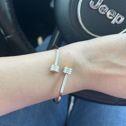 Gold Colored Stainless Steel Bracelet 