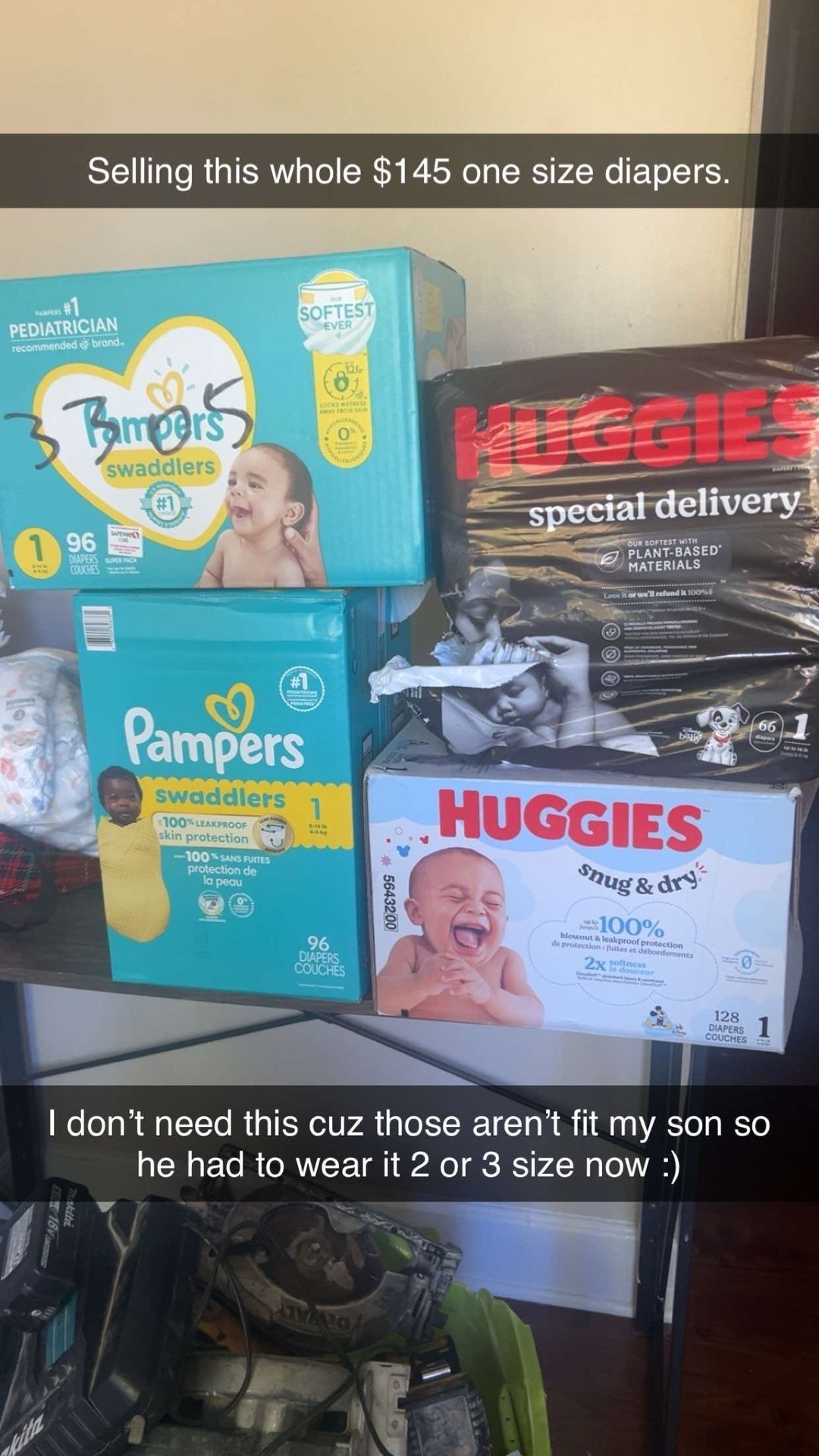 One Size Diapers