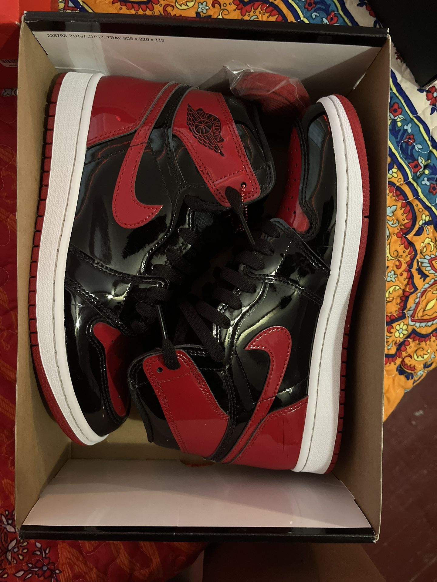 Jordan 1 Patent Bred