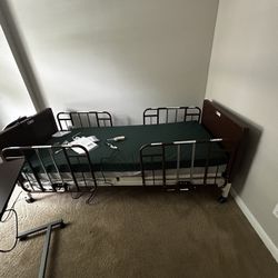 Full Electric Bed With Pressure guard Mattress