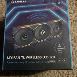 Uni Fan TL Wireless LCD 120 ( Reverse Blade)