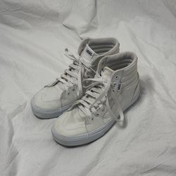 White Vans for women 8