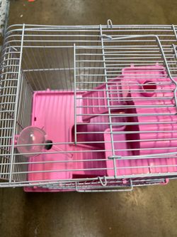 Pink cage