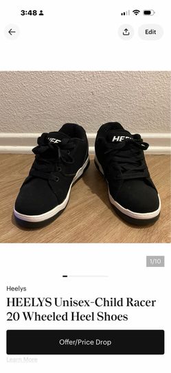 HEELYS Unisex-Child Racer 20 Wheeled Heel Shoes