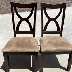 (2) Dining Table Chairs. 