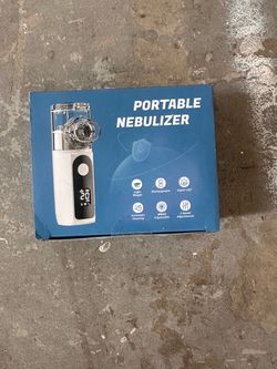 Portable Nebulizer Rechargeable with LED Display