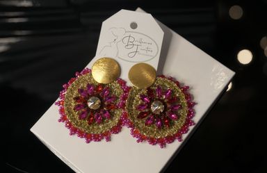 Hot Pink Earrings
