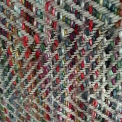 Multicolored Throw 