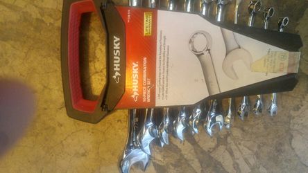Husky 10 piece Wrench Set SAE