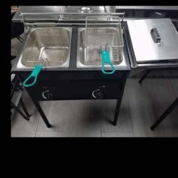 Two Basket Fryer 