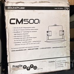 Ceiling Speakers  2 Pairs   Sound tube  CM500i Flushmount Ceiling Speakers 4 Pair That’s 4 New In Box