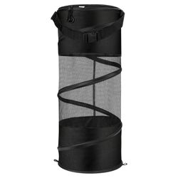 KEMIMOTO Boat Trash Can - Portable Mesh Collapsible Marine Garbage Bag 50L