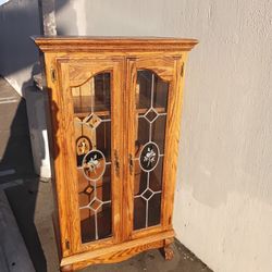 Antique Curio Cabinet 