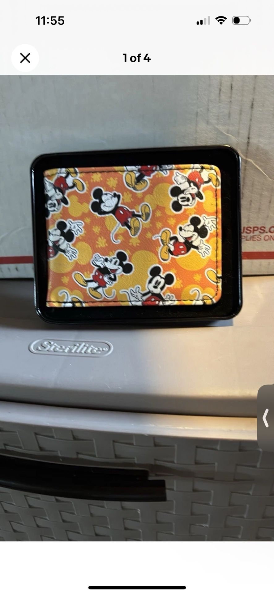 Mickey Mouse Buckle Down Wallet