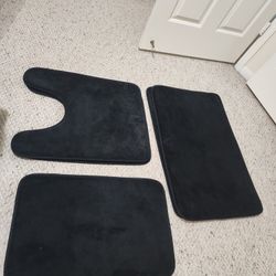 Bath Mat Set - 3 Pc