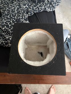 Subwoofer box
