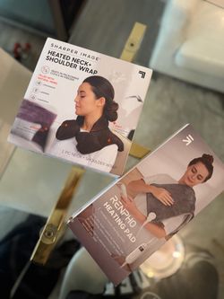 Shoulder and back heating pads