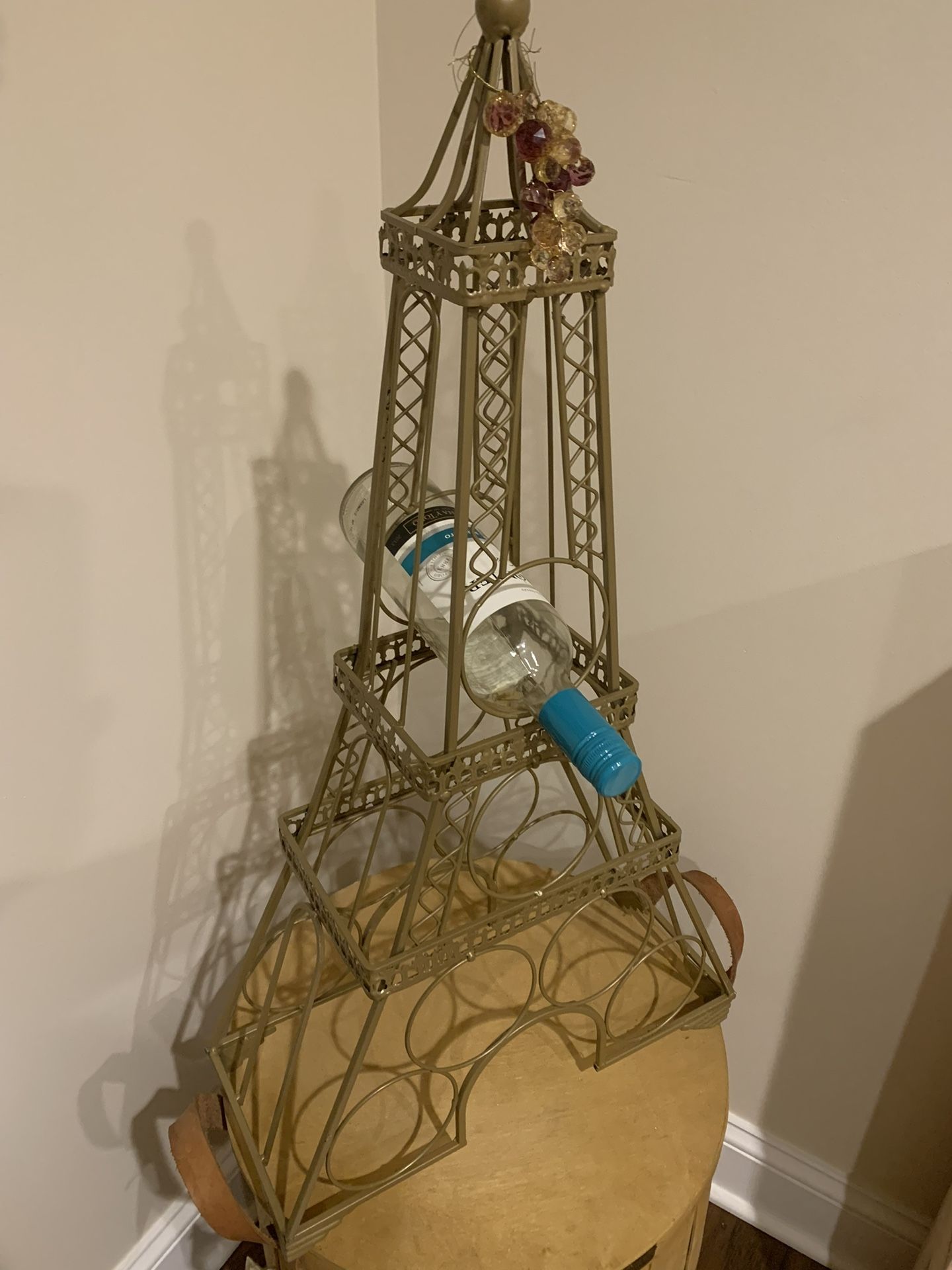 Metal Eiffel Tower Wine Rack